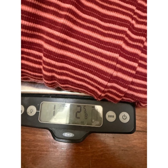 Marine Layer Striped Ribbed Maxi Tank Dress Red Pink Womens Large - Picture 5 of 5